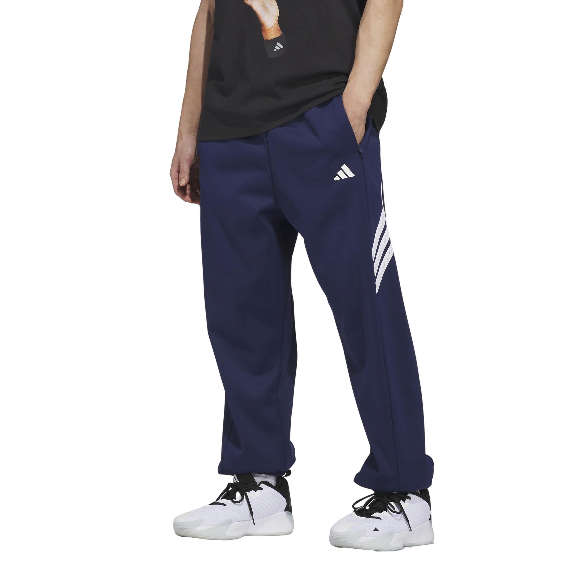 adidas Men's Crazy Warm Fleece Pants - Navy - NAVY